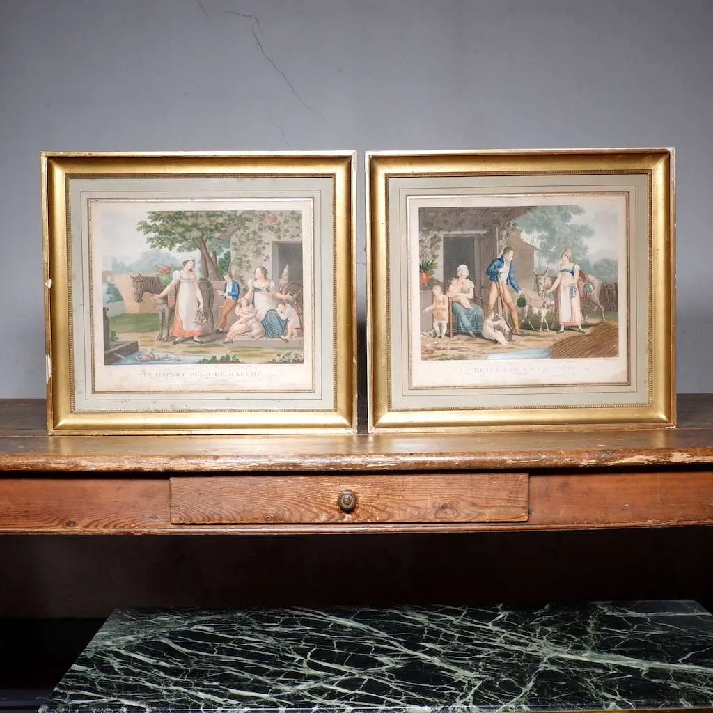 Pair of prints