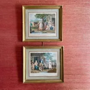 Pair of fine French Engravings