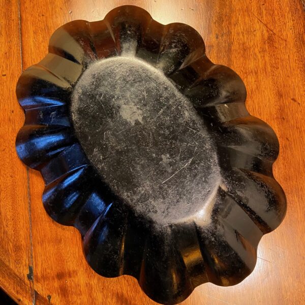 "Pair of papier-mâché trays with mother-of-pearl inlay" - Image 5