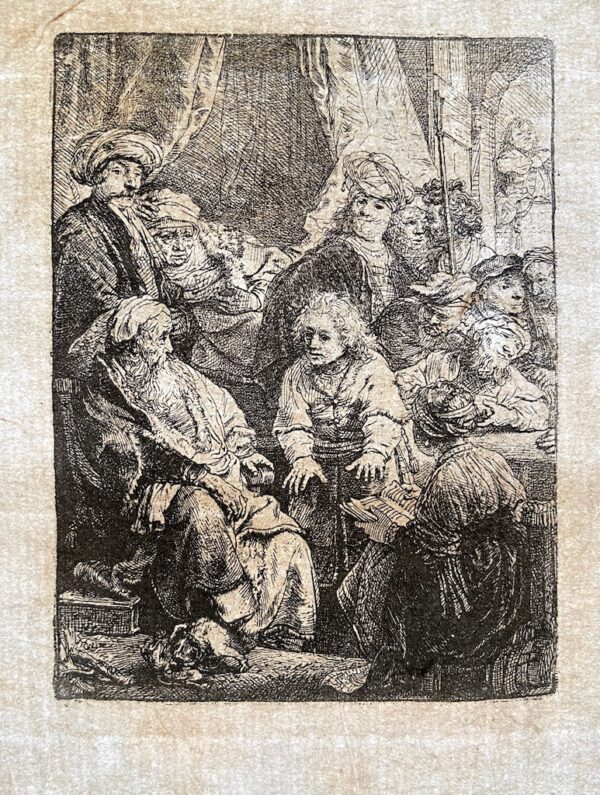 Rembrandt's engraving "Joseph telling his dreams" - Image 2