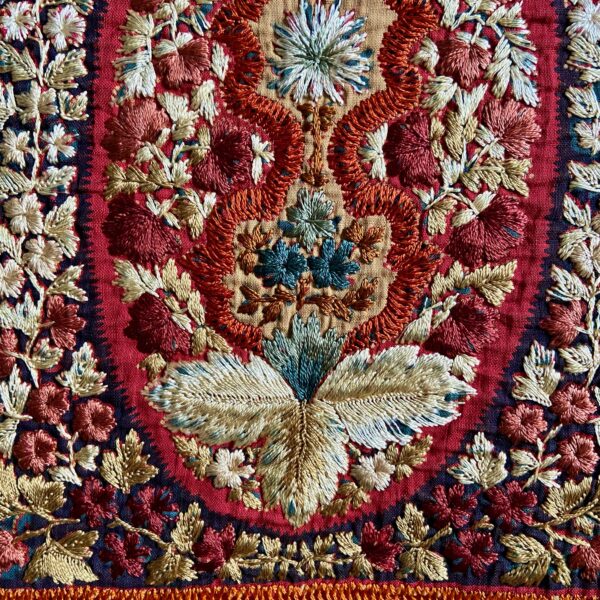 Antique Embroidered Palampore - Image 15