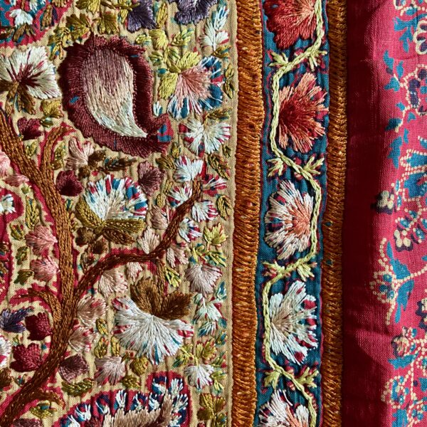 Antique Embroidered Palampore - Image 14
