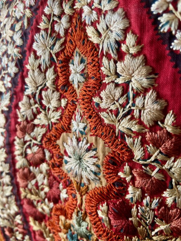 Antique Embroidered Palampore - Image 11